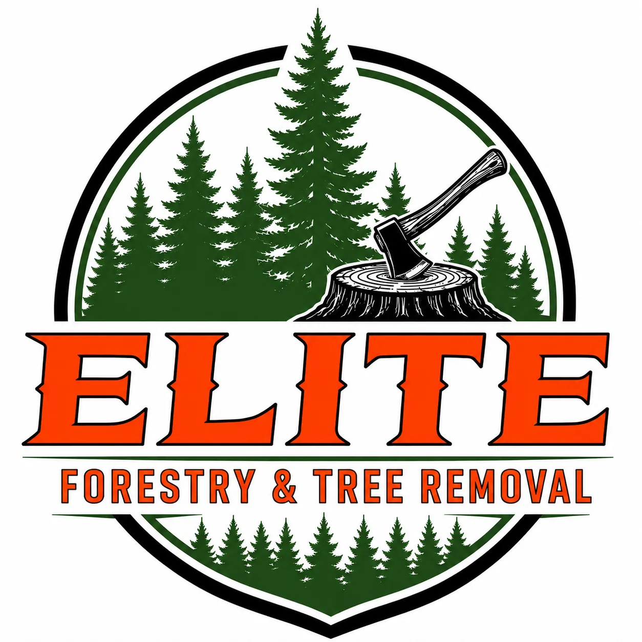 Elite Forestry and Tree Removal logo