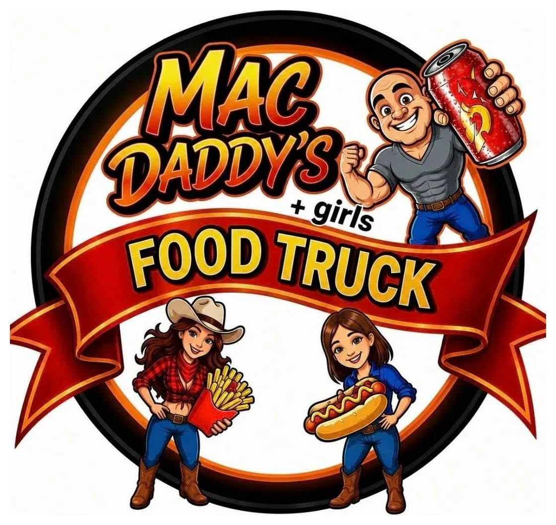 Mac Daddy's + Girls Food Truck logo