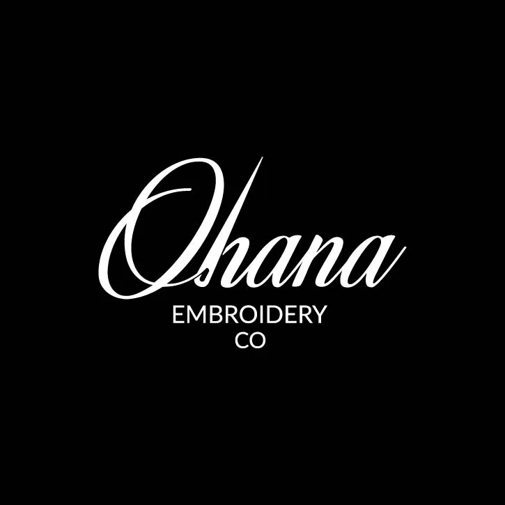 Ohana Embroidery Co logo